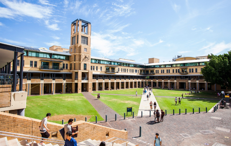 University of New South Wales building and lawn
