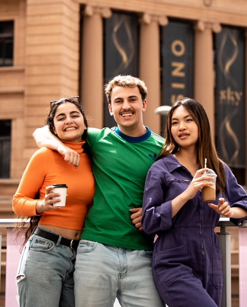 Students at Scape Adelaide Central in Adelaide