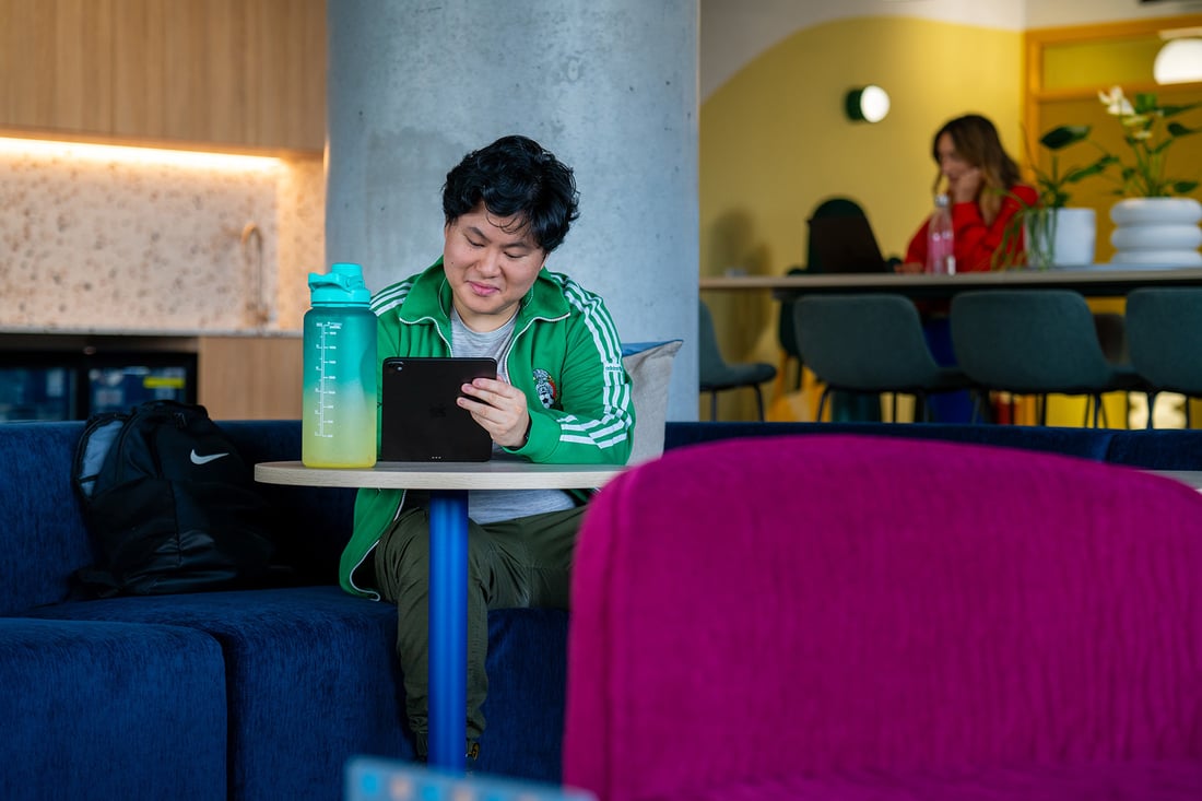 Study spaces at Scape Kensington.